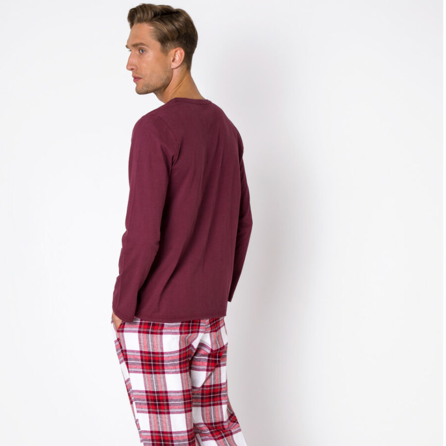pijama-de-chico-combinado-de-aruelle-con-pantalon-de-cuadros-back-celesteshops-burgos