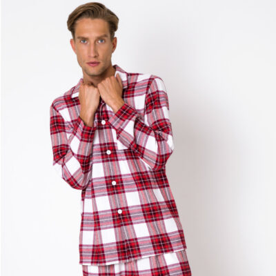 pijama-de-cuadros-rojos-de-caballero-marca-aruelle-en-algodon-front-celesteshops-burgos